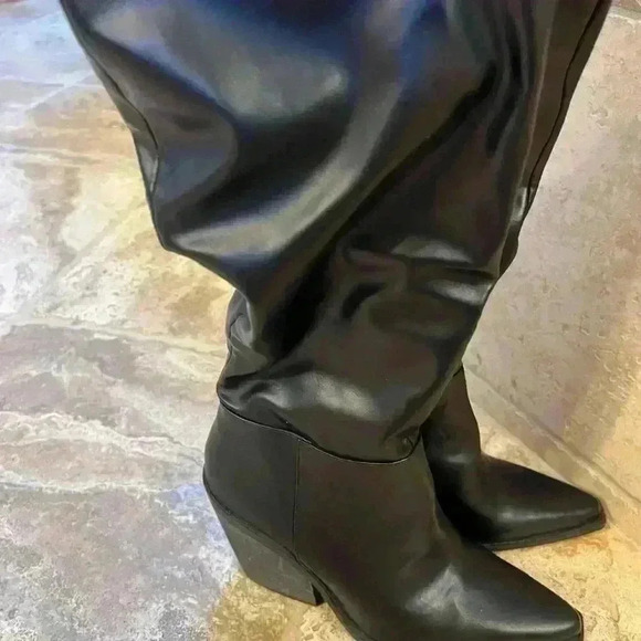 Charles by Charles David Wire Boots black 9 - Picture 3 of 7